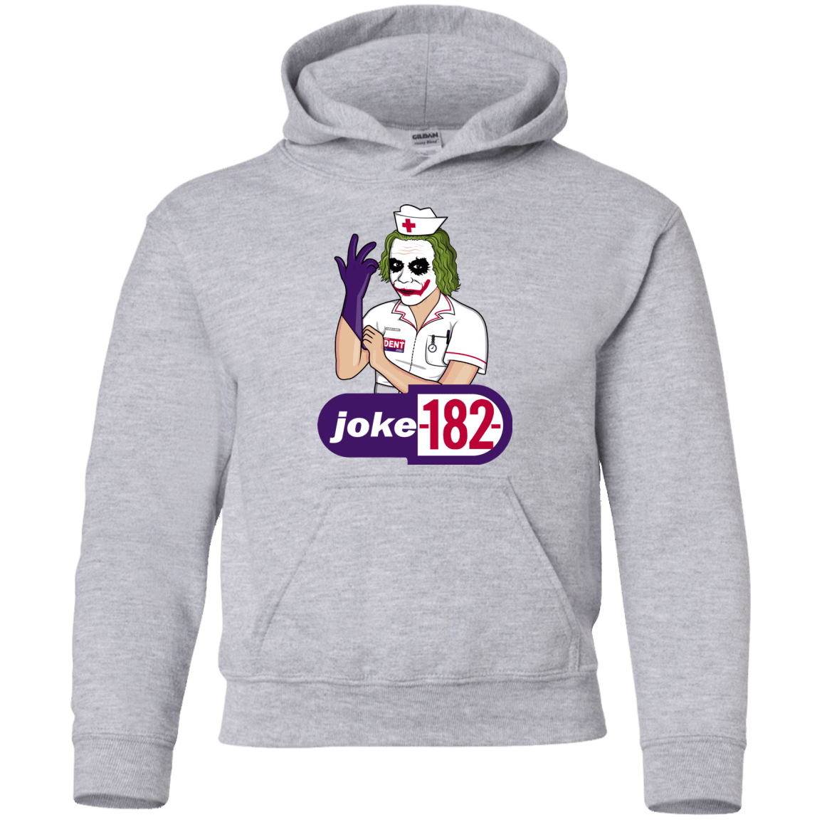 Sweatshirts Sport Grey / YS Joke182 Youth Hoodie