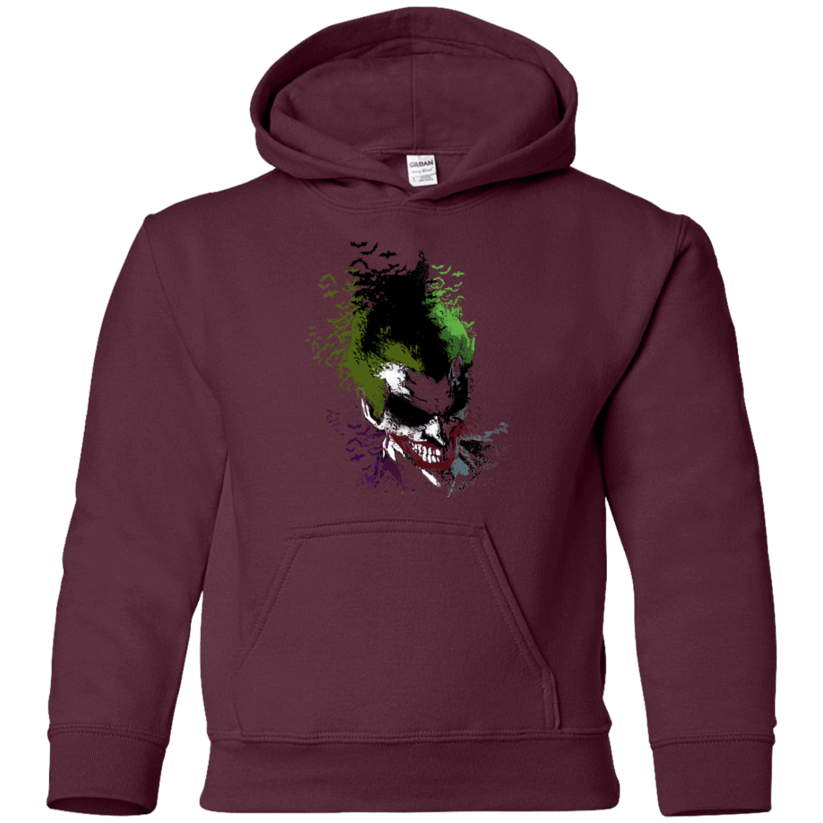 Sweatshirts Maroon / YS Joker 2 Youth Hoodie