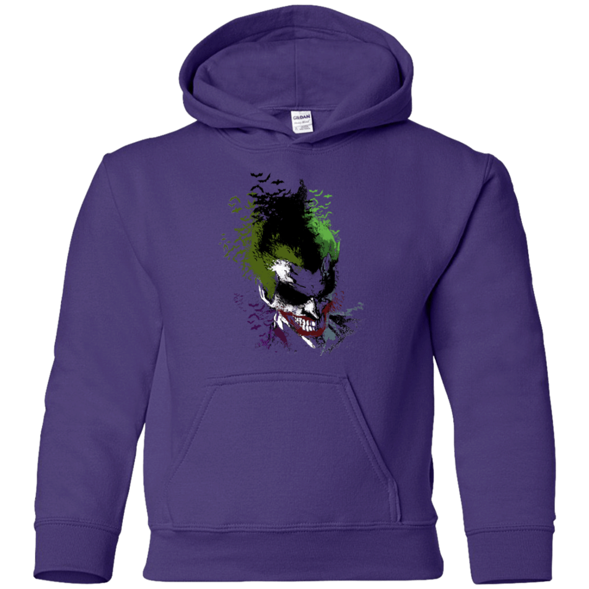 Sweatshirts Purple / YS Joker 2 Youth Hoodie