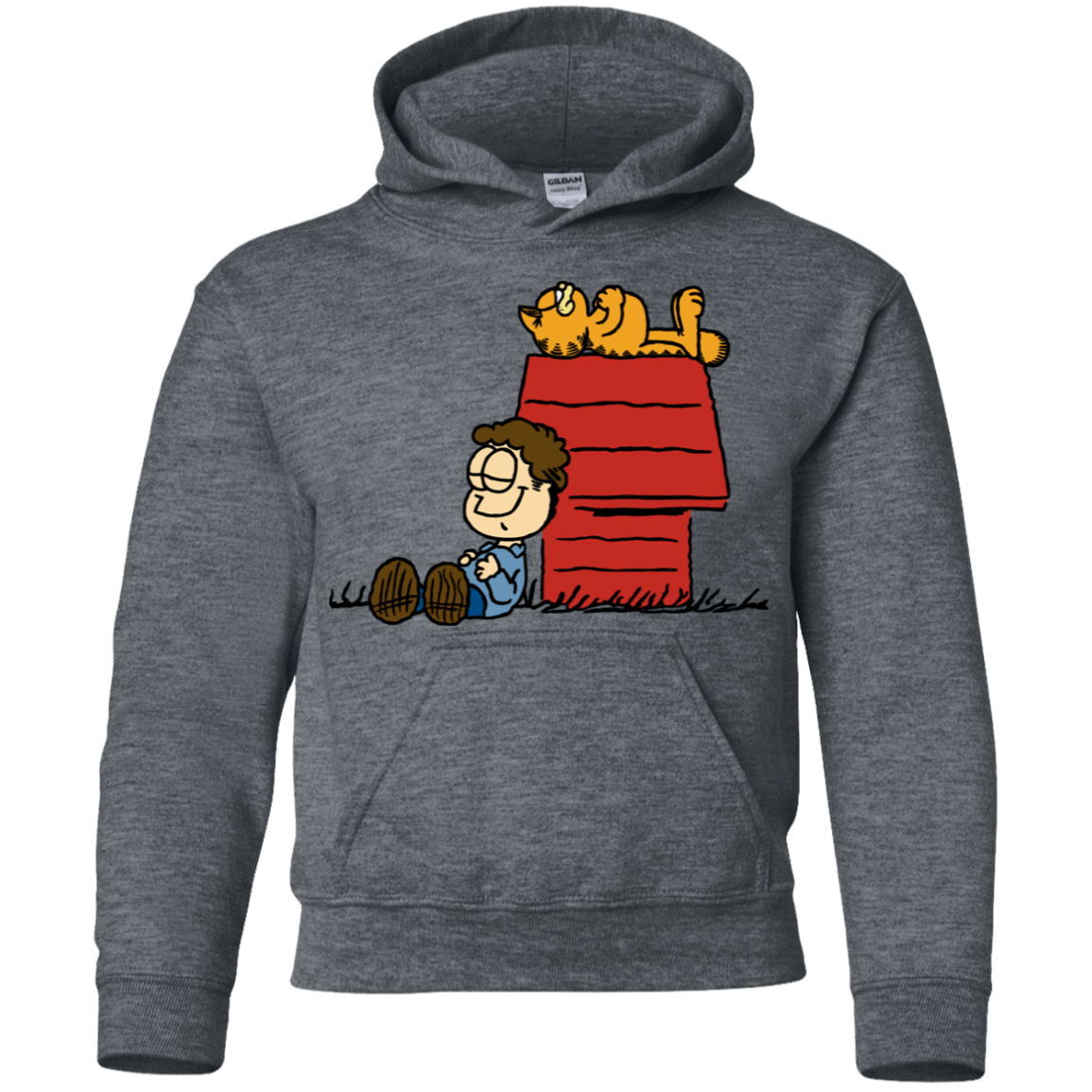 Sweatshirts Dark Heather / YS Jon Brown Youth Hoodie