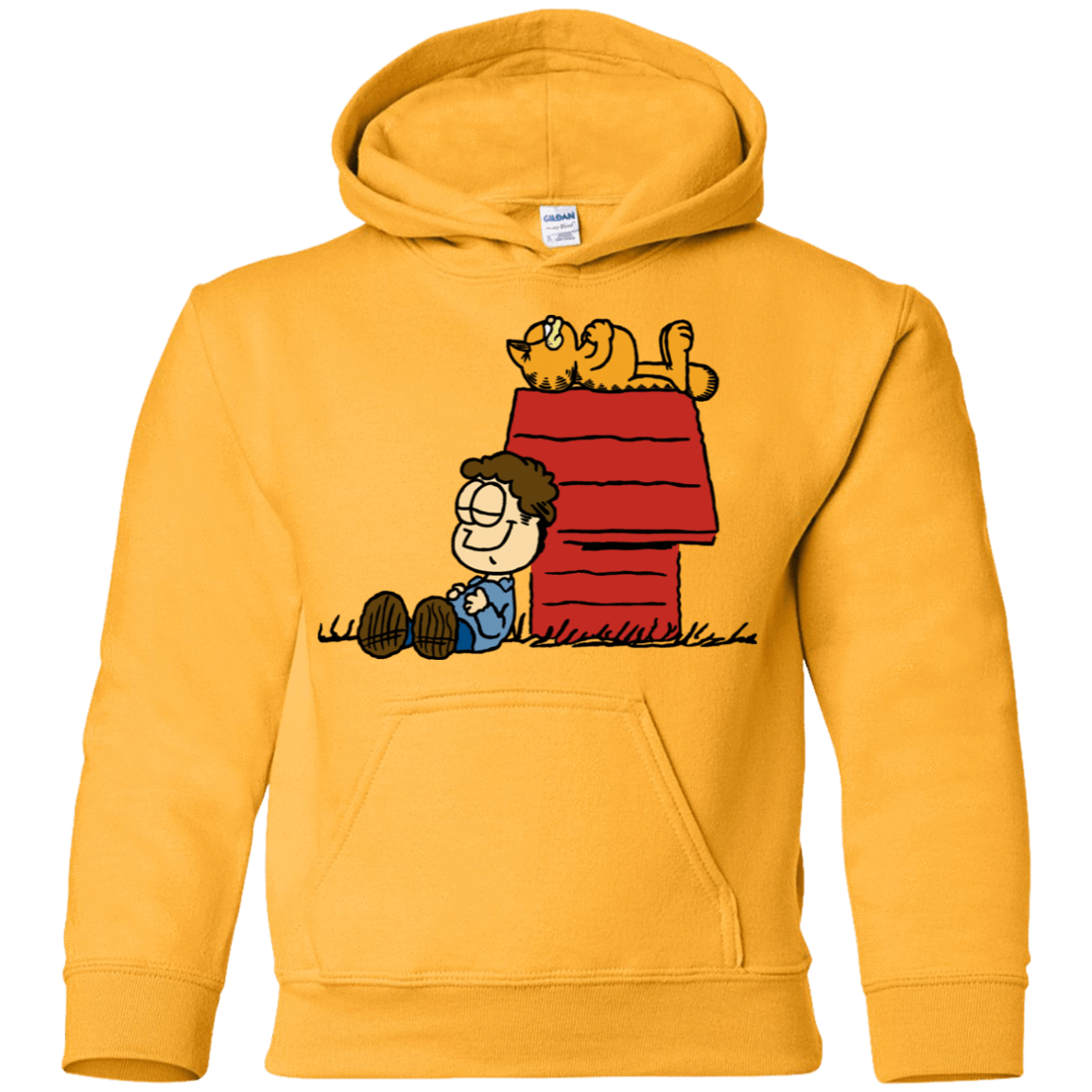 Sweatshirts Gold / YS Jon Brown Youth Hoodie