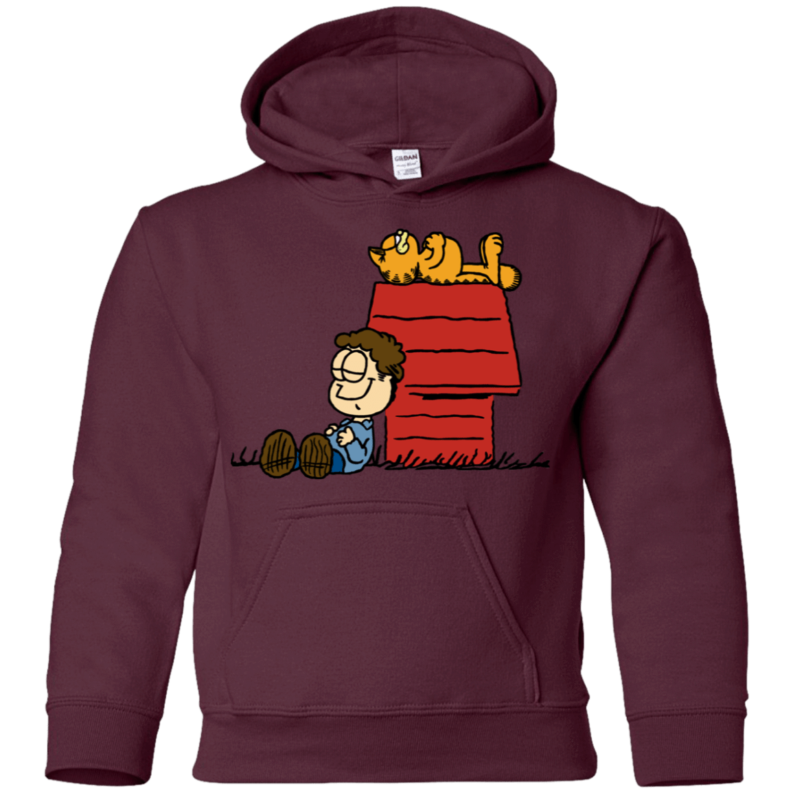 Sweatshirts Maroon / YS Jon Brown Youth Hoodie