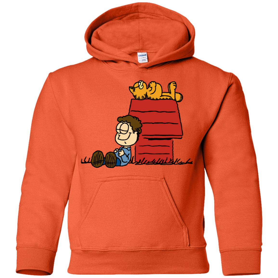 Sweatshirts Orange / YS Jon Brown Youth Hoodie