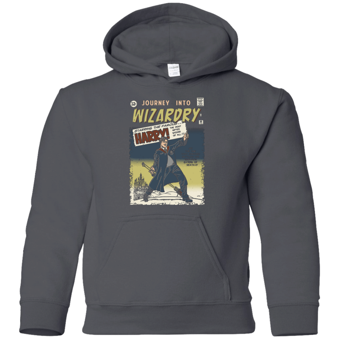 Sweatshirts Charcoal / YS Journey into Wizardry Youth Hoodie