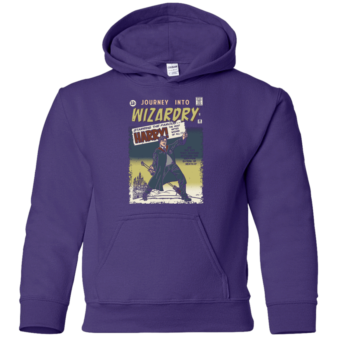 Sweatshirts Purple / YS Journey into Wizardry Youth Hoodie
