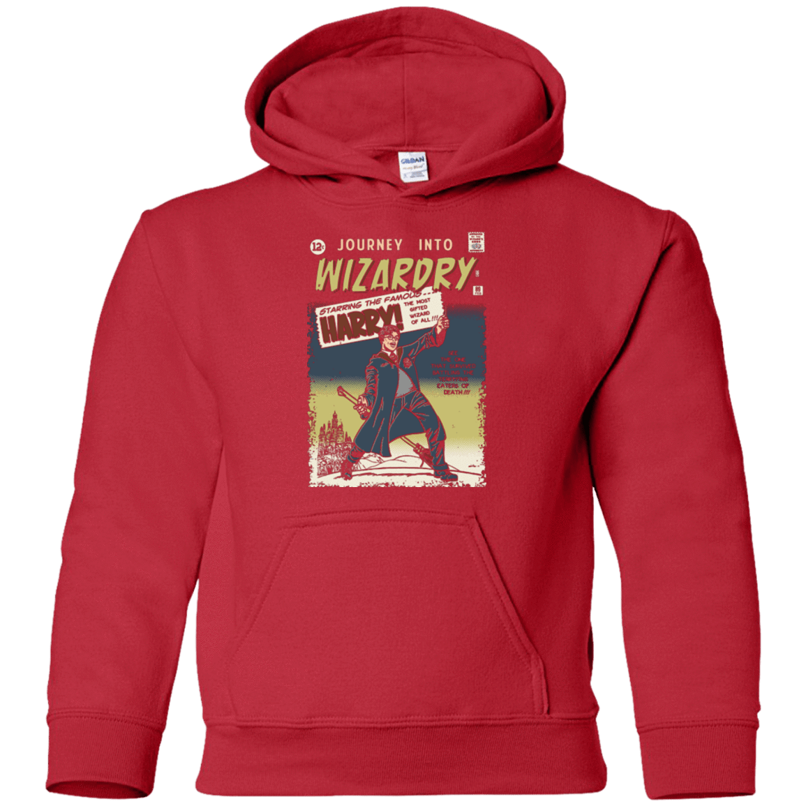Sweatshirts Red / YS Journey into Wizardry Youth Hoodie