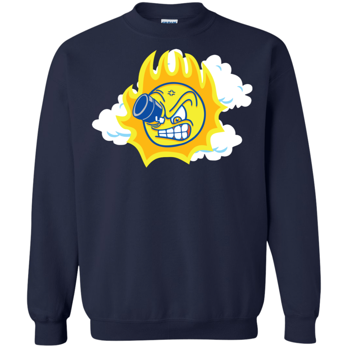 Sweatshirts Navy / S Journey To The Angry Sun Crewneck Sweatshirt