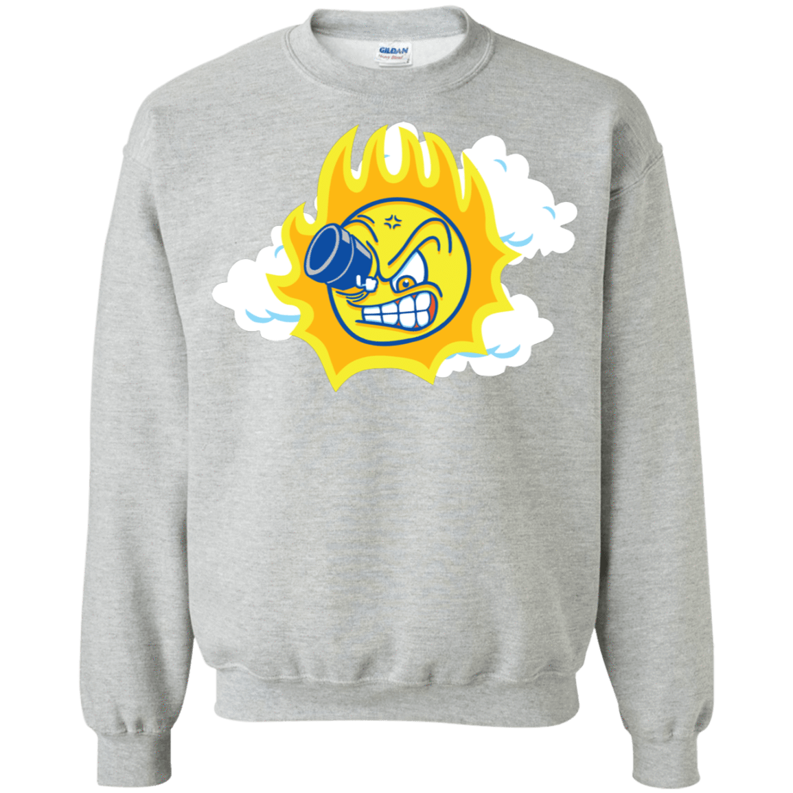 Sweatshirts Sport Grey / S Journey To The Angry Sun Crewneck Sweatshirt