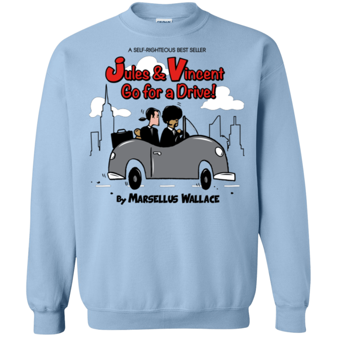 Sweatshirts Light Blue / Small Jules n Vincent Crewneck Sweatshirt