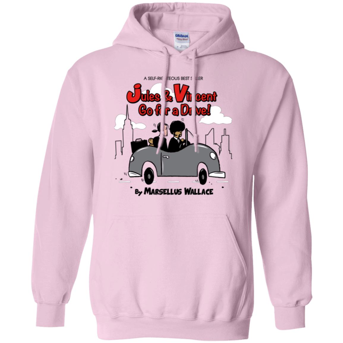 Sweatshirts Light Pink / Small Jules n Vincent Pullover Hoodie