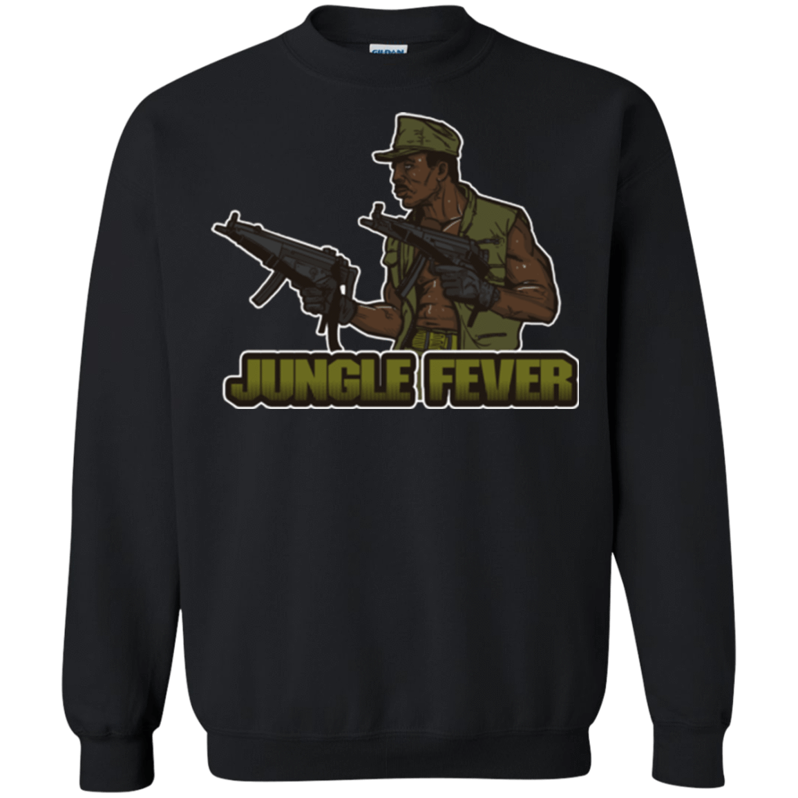 Sweatshirts Black / Small Jungle Fever Crewneck Sweatshirt