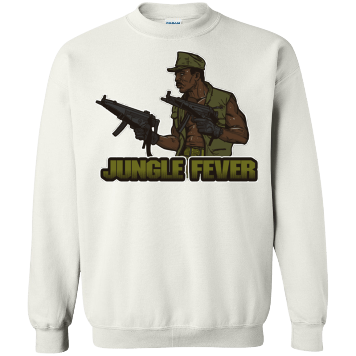 Sweatshirts White / Small Jungle Fever Crewneck Sweatshirt