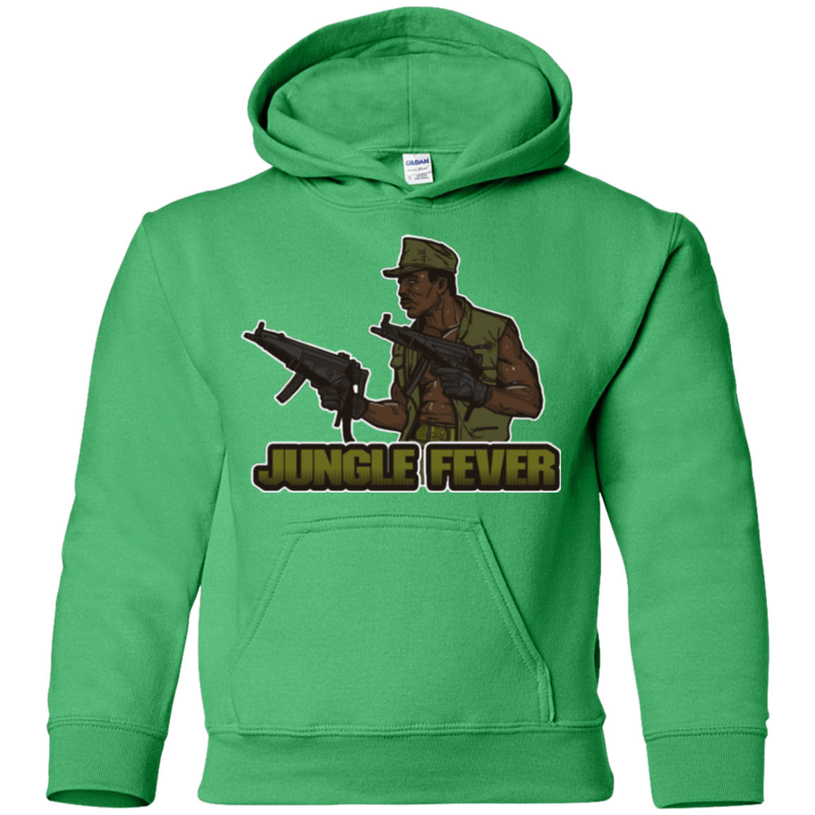 Sweatshirts Irish Green / YS Jungle Fever Youth Hoodie