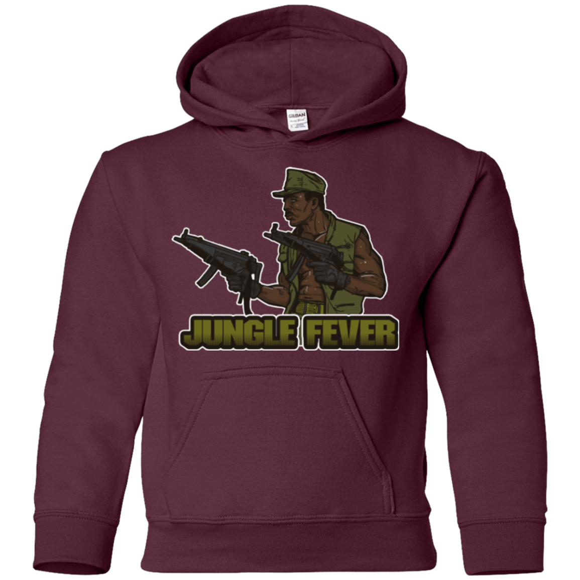 Sweatshirts Maroon / YS Jungle Fever Youth Hoodie