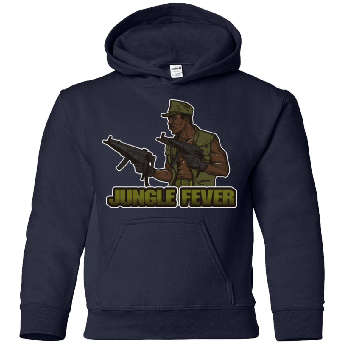 Sweatshirts Navy / YS Jungle Fever Youth Hoodie