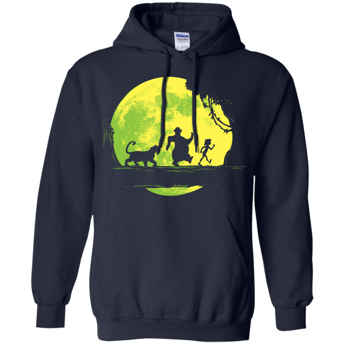 Sweatshirts Navy / S Jungle Moonwalk Pullover Hoodie