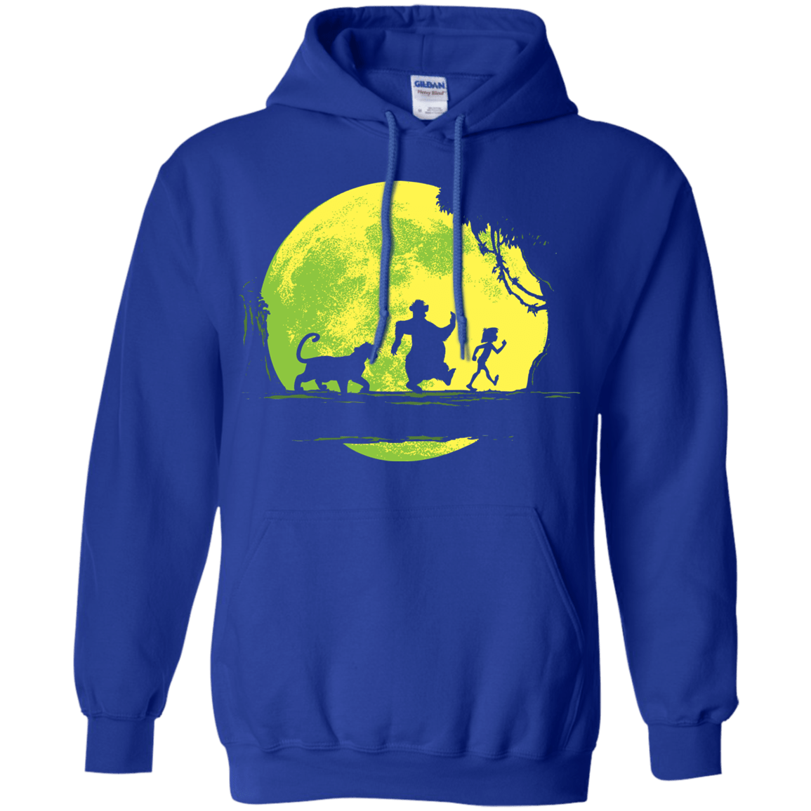 Sweatshirts Royal / S Jungle Moonwalk Pullover Hoodie