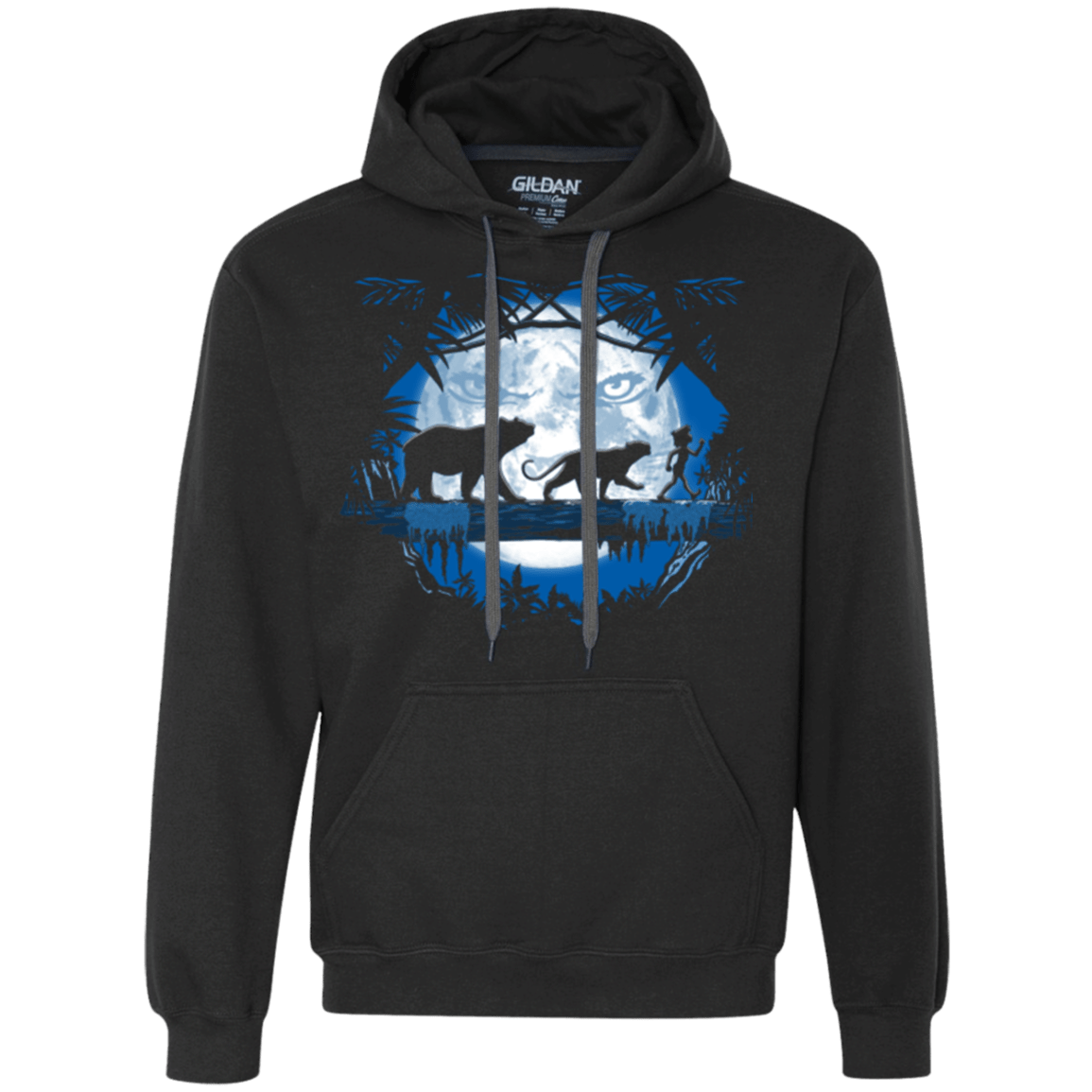 Sweatshirts Black / Small Jungle Pals Premium Fleece Hoodie