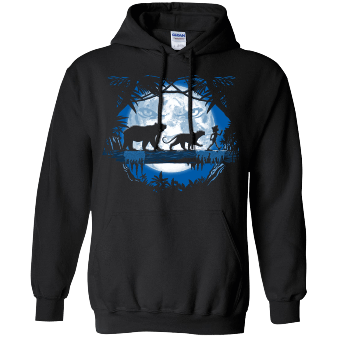 Sweatshirts Black / Small Jungle Pals Pullover Hoodie