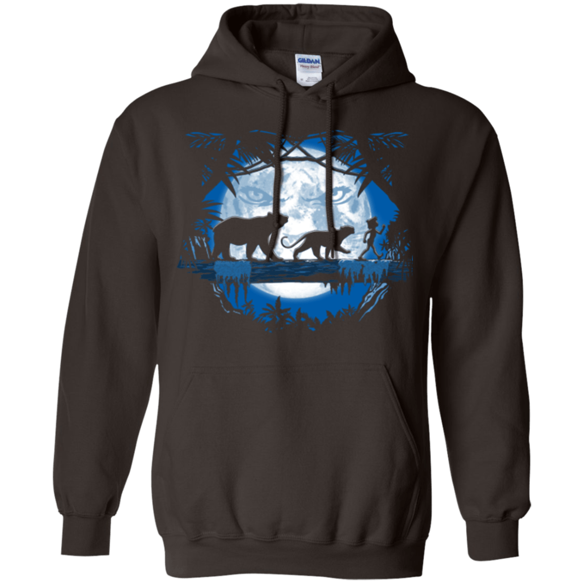 Sweatshirts Dark Chocolate / Small Jungle Pals Pullover Hoodie