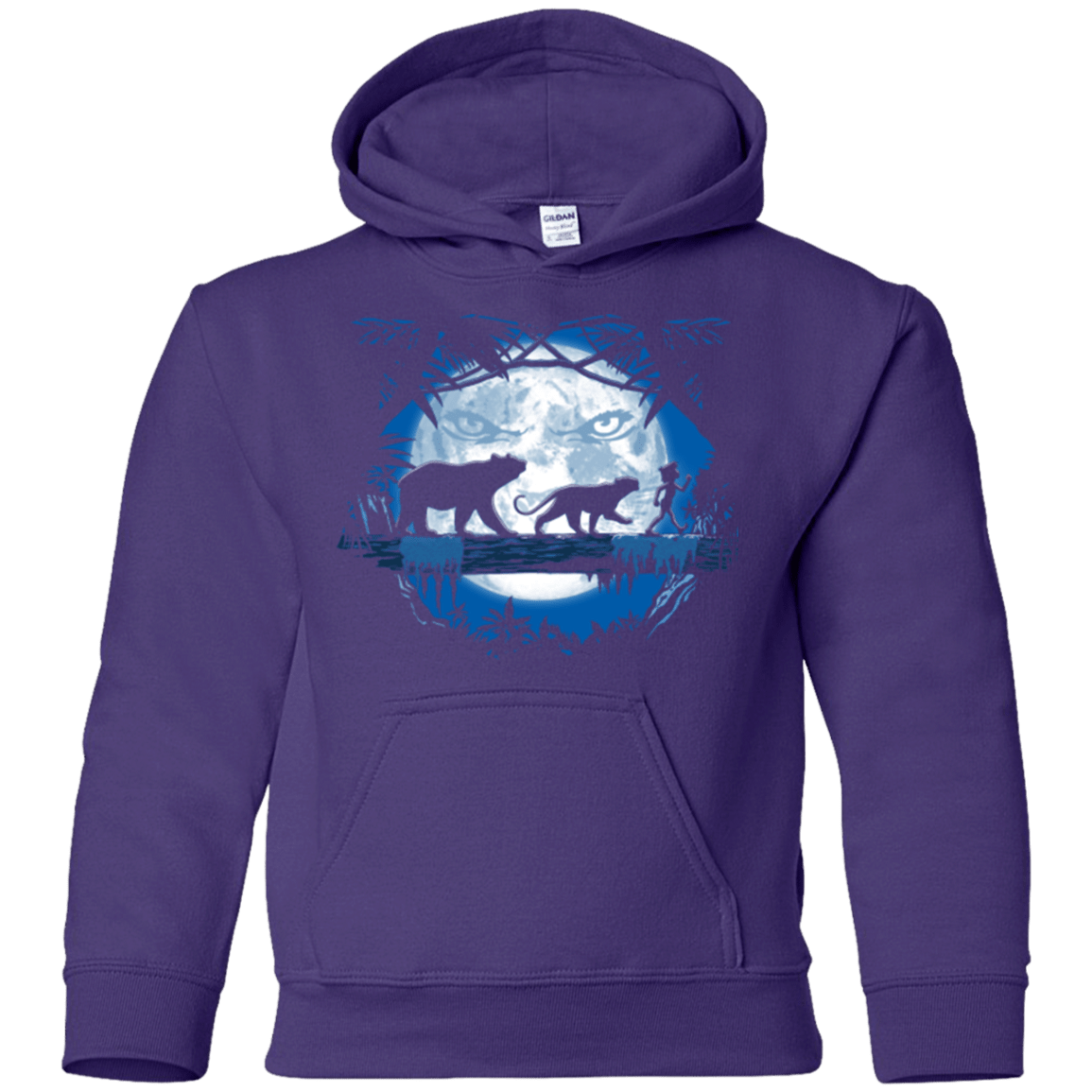 Sweatshirts Purple / YS Jungle Pals Youth Hoodie