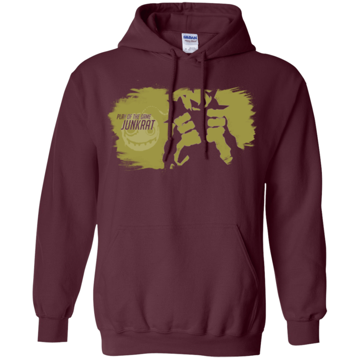 Sweatshirts Maroon / Small Junkrat Base Pullover Hoodie