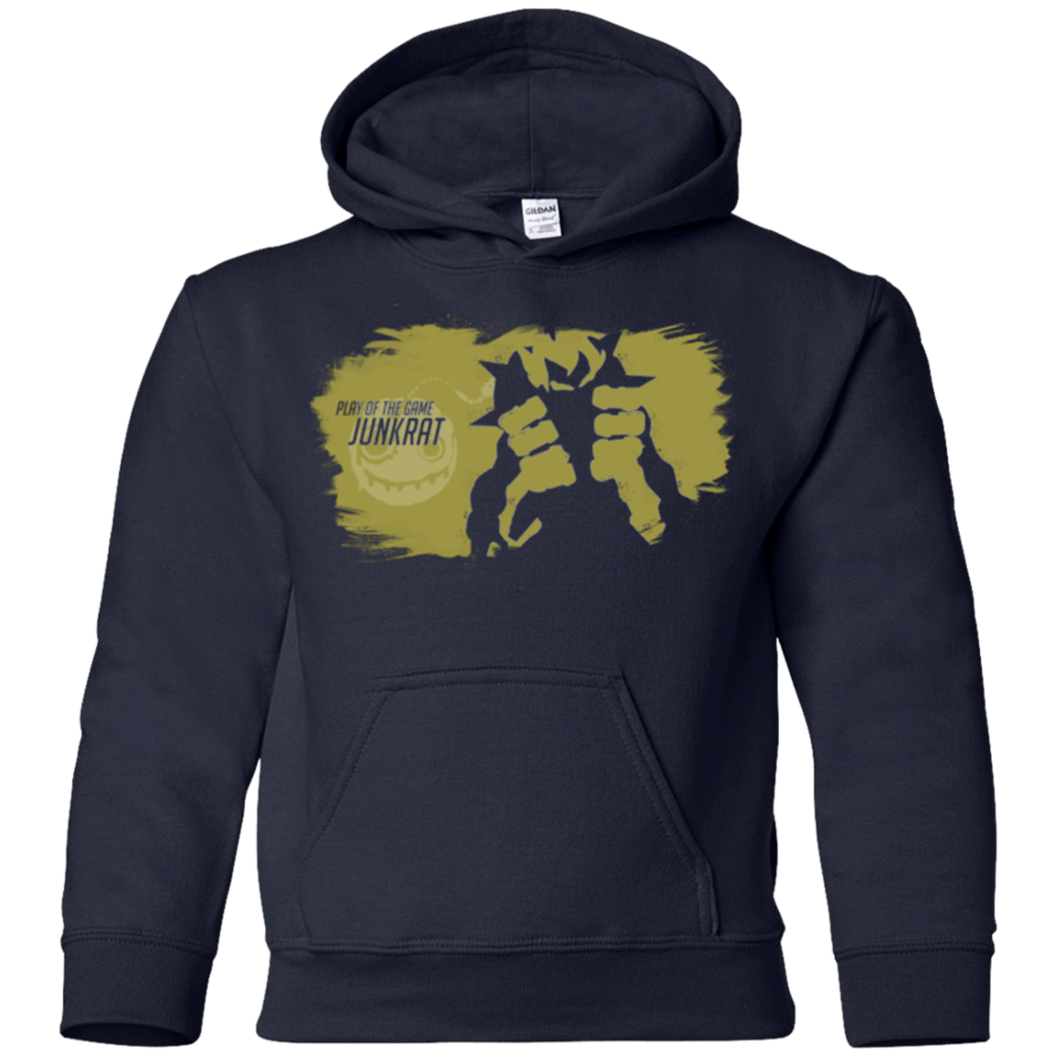 Sweatshirts Navy / YS Junkrat Base Youth Hoodie