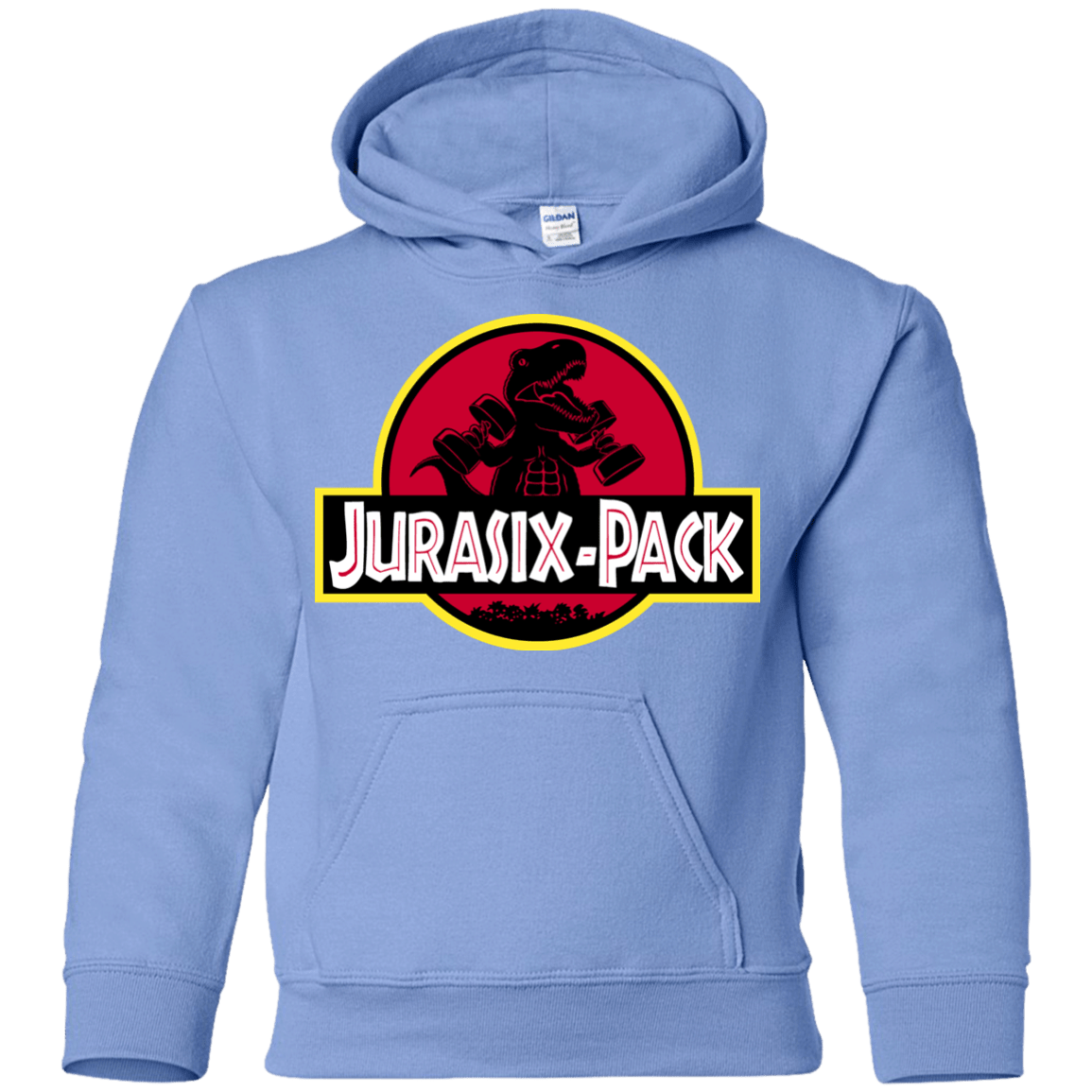 Sweatshirts Carolina Blue / YS Jurasix-Pack Youth Hoodie