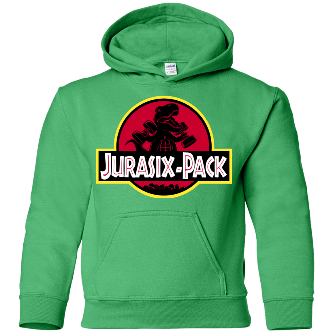 Sweatshirts Irish Green / YS Jurasix-Pack Youth Hoodie