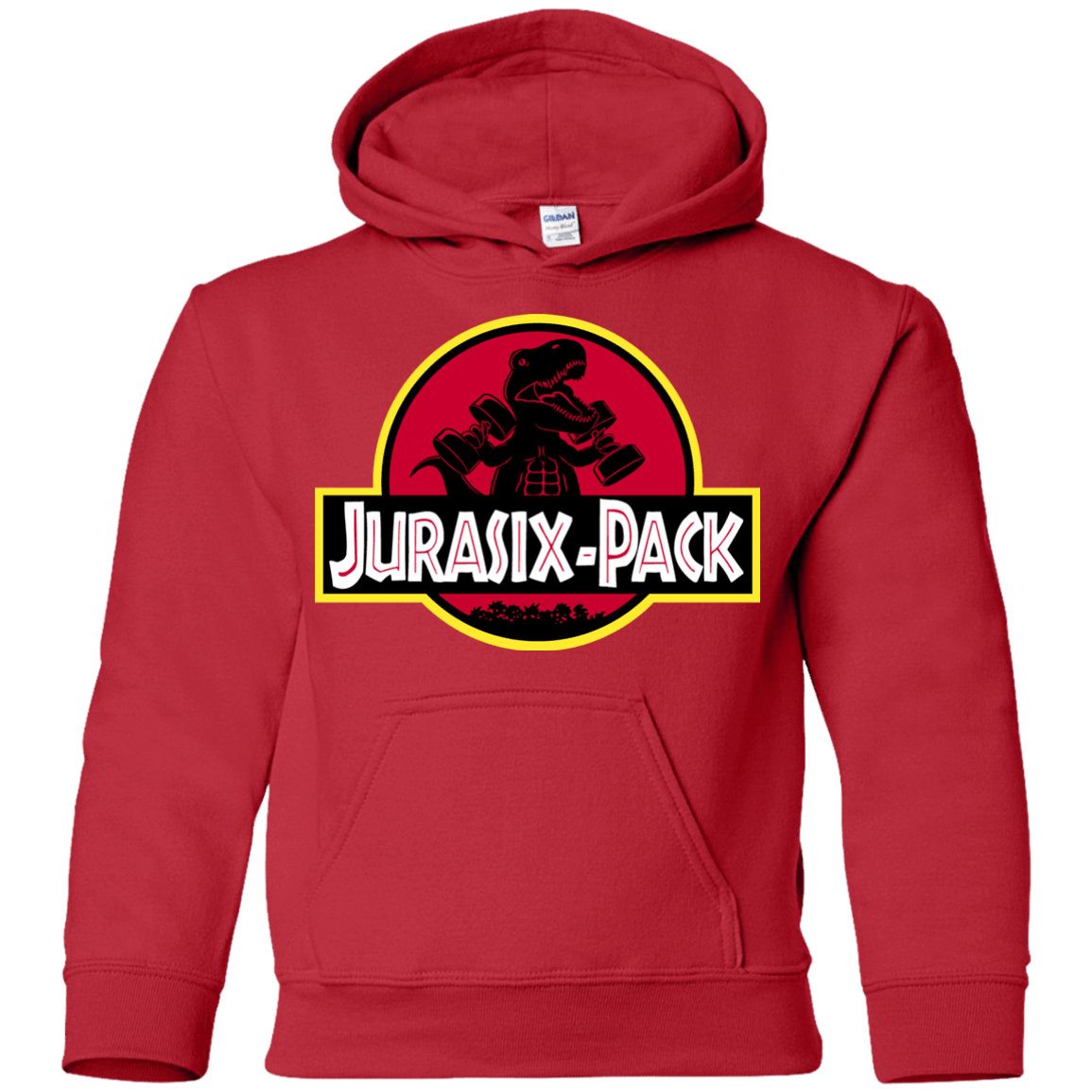 Sweatshirts Red / YS Jurasix-Pack Youth Hoodie