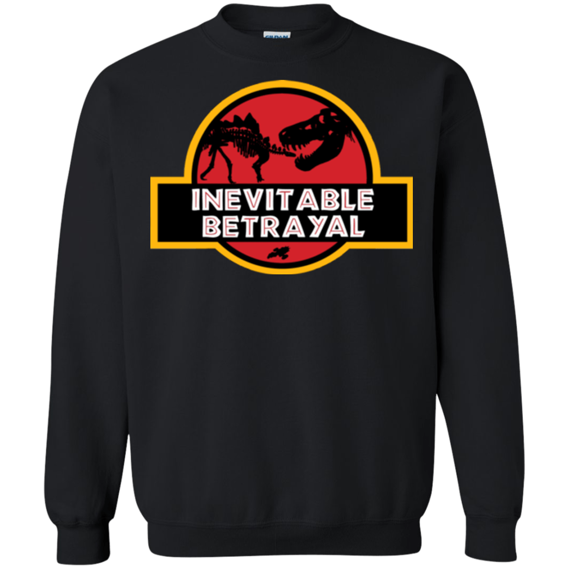 Sweatshirts Black / Small JURASSIC BETRAYAL Crewneck Sweatshirt
