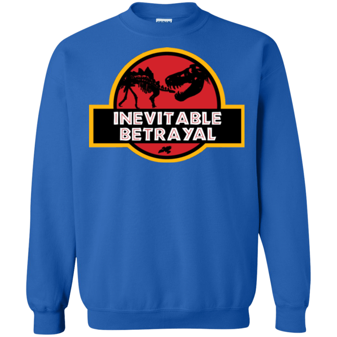 Sweatshirts Royal / Small JURASSIC BETRAYAL Crewneck Sweatshirt