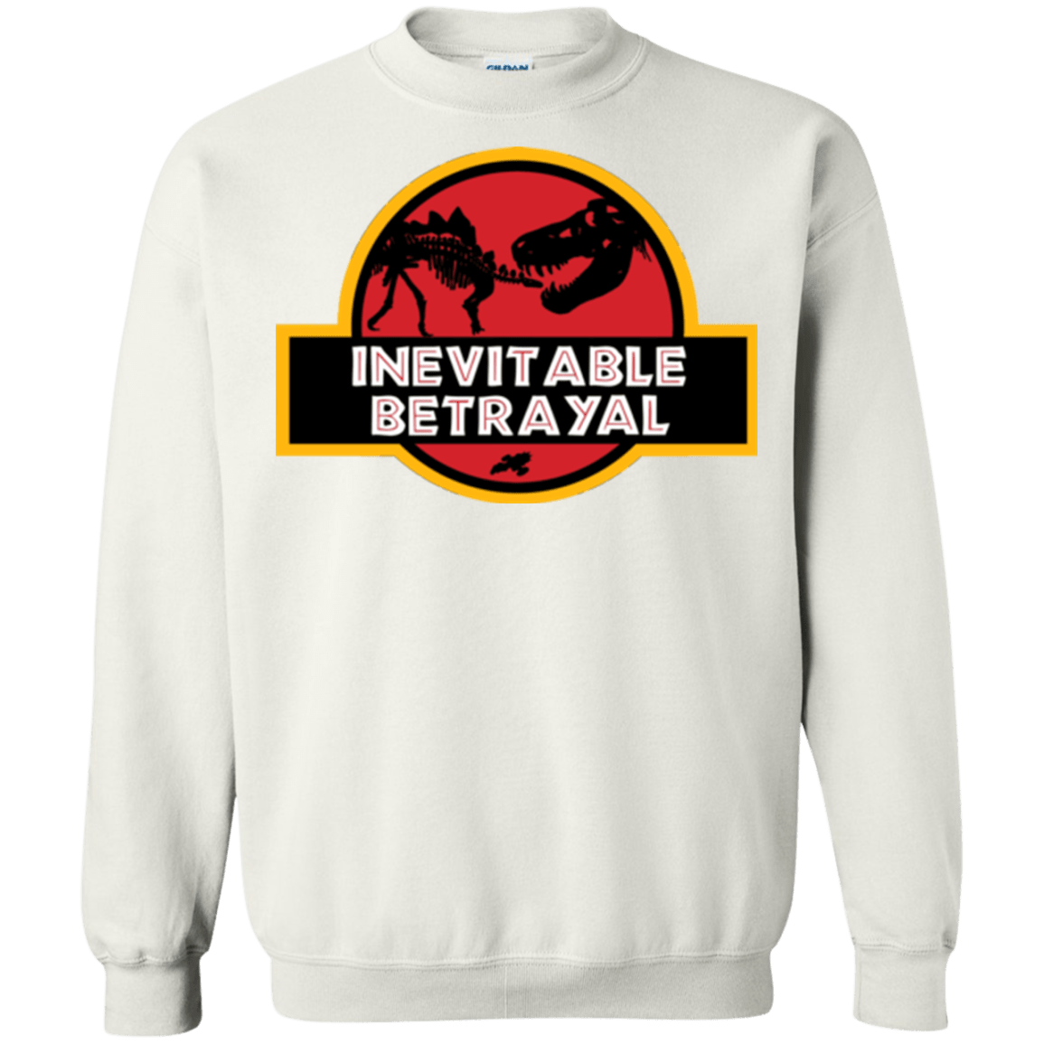 Sweatshirts White / Small JURASSIC BETRAYAL Crewneck Sweatshirt