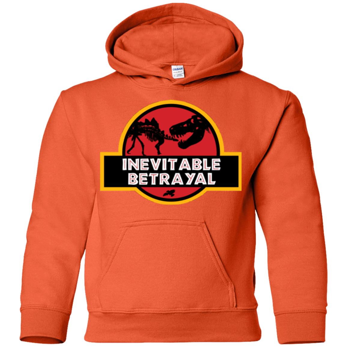 Sweatshirts Orange / YS JURASSIC BETRAYAL Youth Hoodie