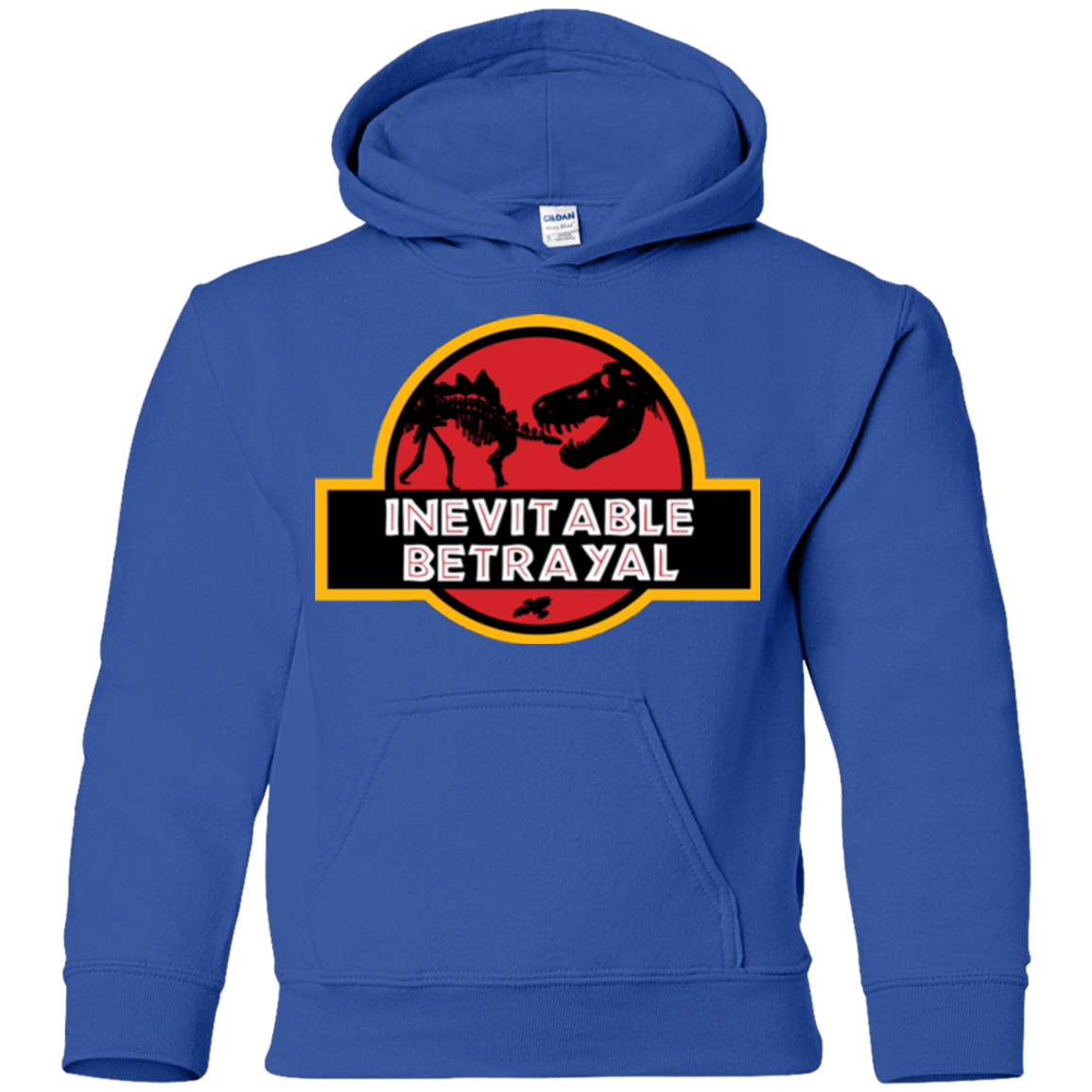 Sweatshirts Royal / YS JURASSIC BETRAYAL Youth Hoodie
