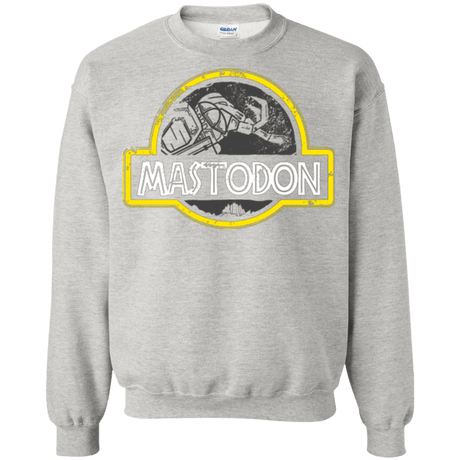 Sweatshirts Ash / Small Jurassic Power Black Crewneck Sweatshirt