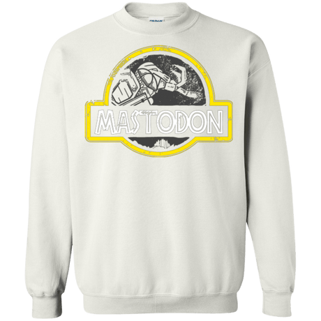 Sweatshirts White / Small Jurassic Power Black Crewneck Sweatshirt