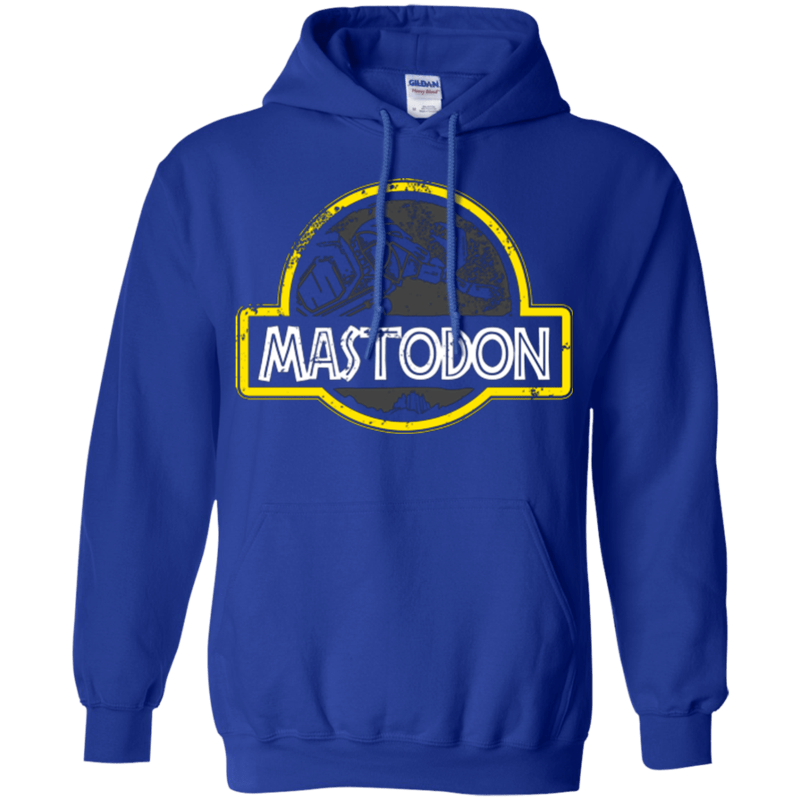 Sweatshirts Royal / Small Jurassic Power Black Pullover Hoodie