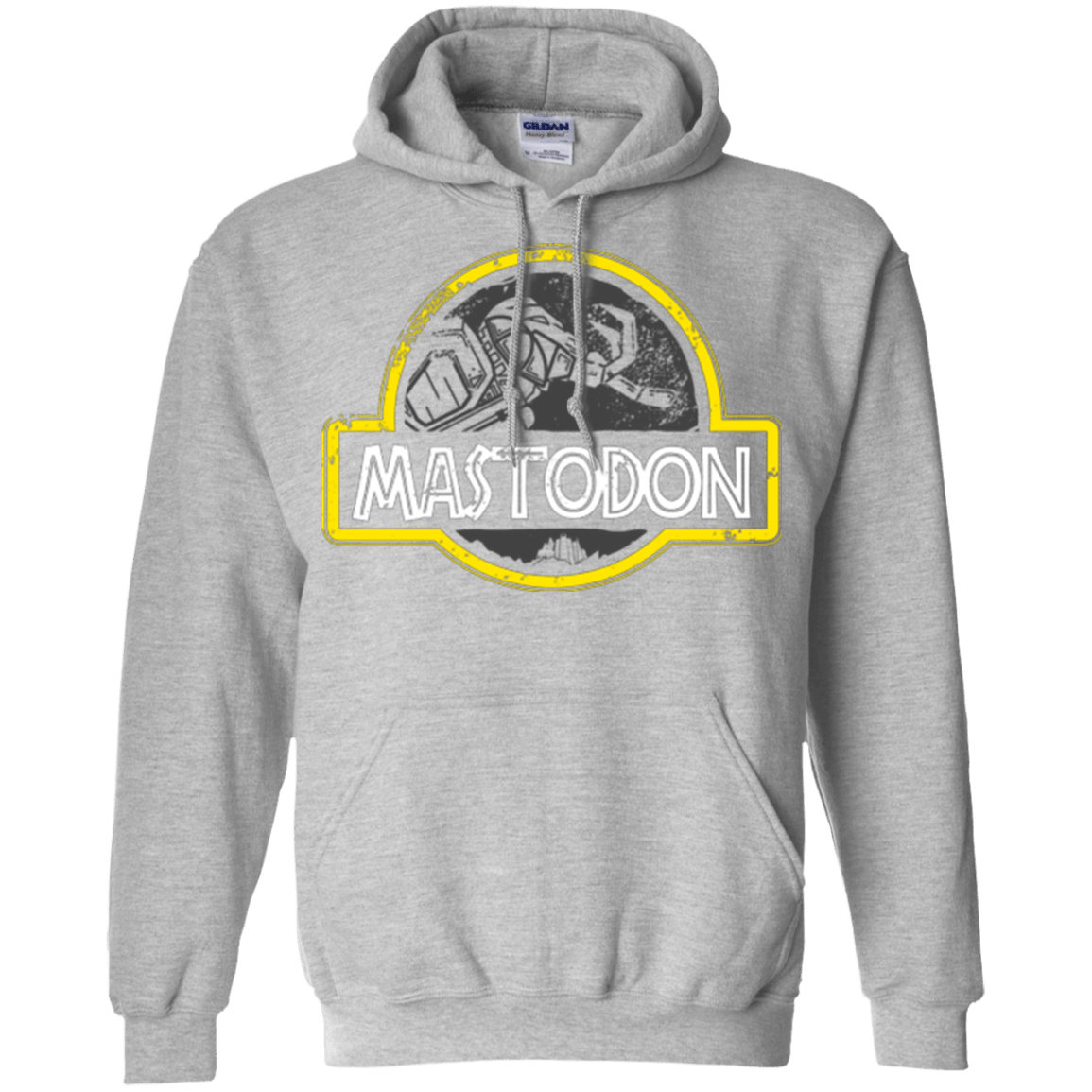 Sweatshirts Sport Grey / Small Jurassic Power Black Pullover Hoodie