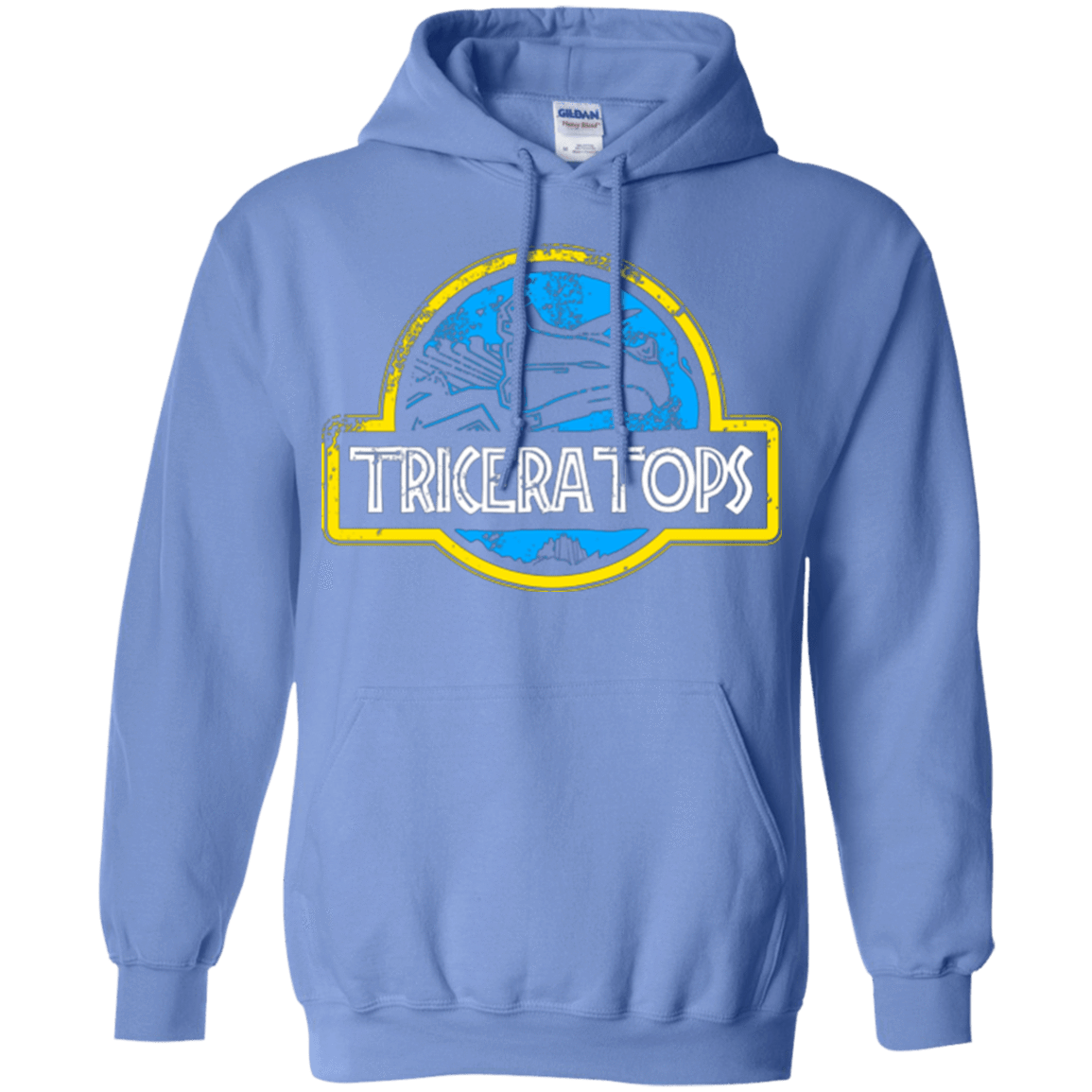 Sweatshirts Carolina Blue / Small Jurassic Power Blue Pullover Hoodie