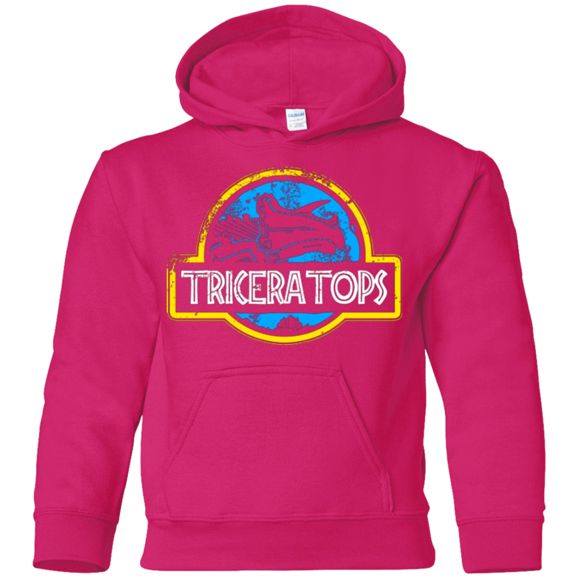 Sweatshirts Heliconia / YS Jurassic Power Blue Youth Hoodie