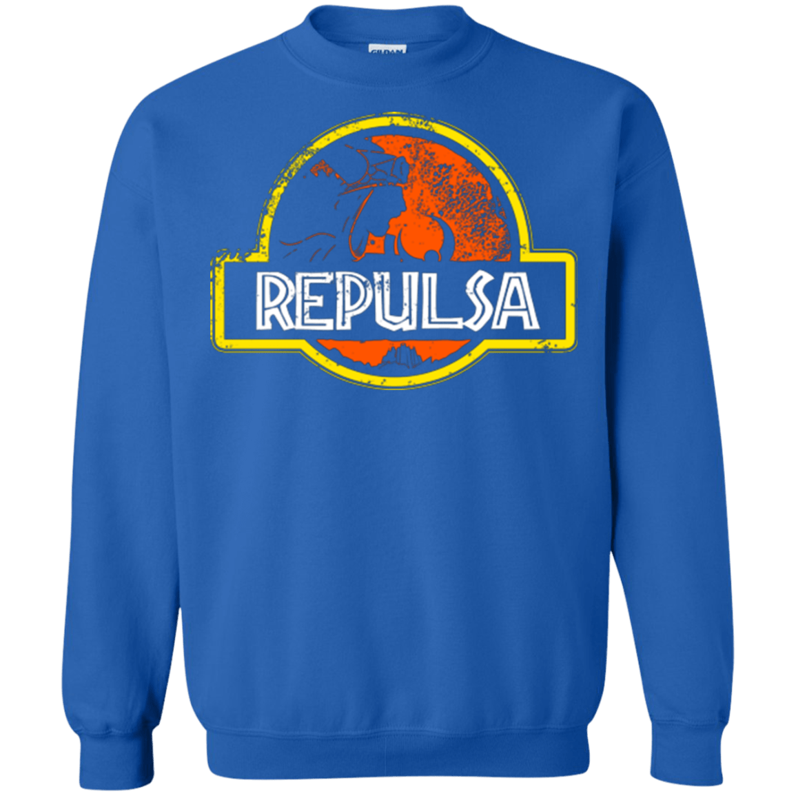 Sweatshirts Royal / Small Jurassic Power Evil Crewneck Sweatshirt