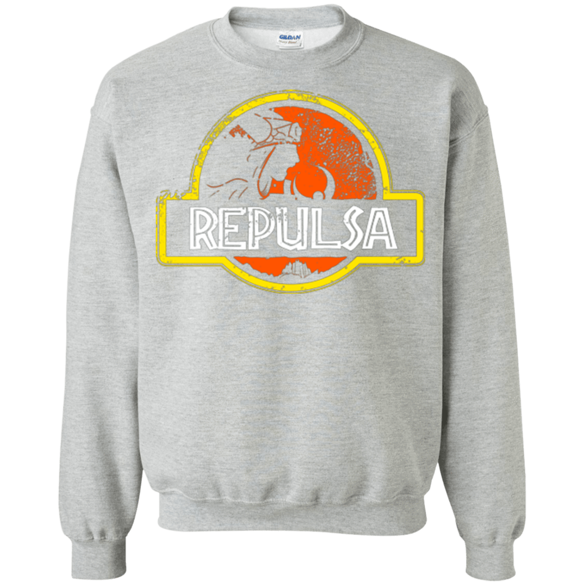 Sweatshirts Sport Grey / Small Jurassic Power Evil Crewneck Sweatshirt