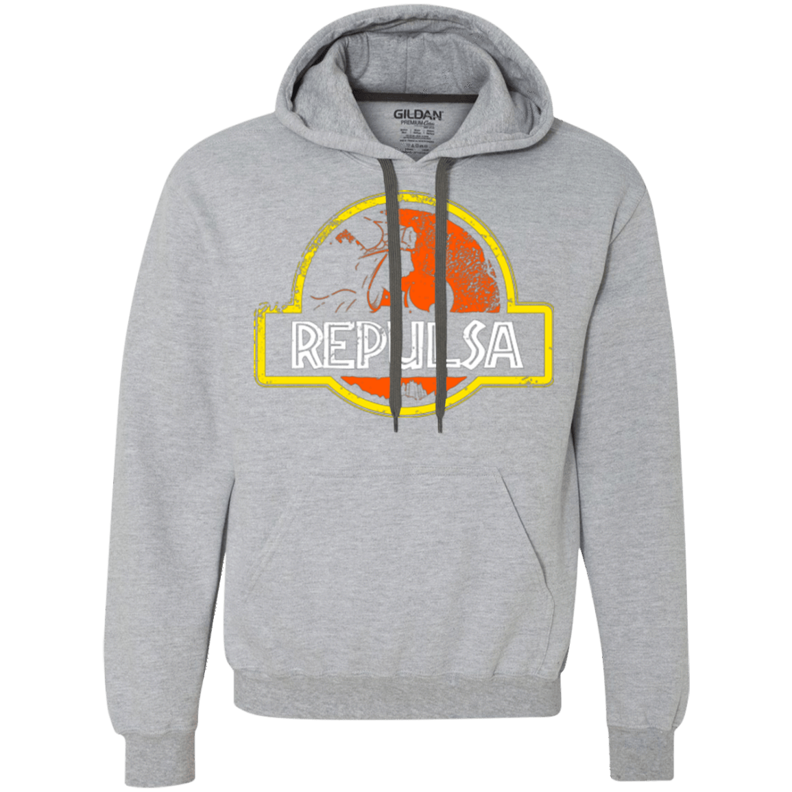 Sweatshirts Sport Grey / Small Jurassic Power Evil Premium Fleece Hoodie