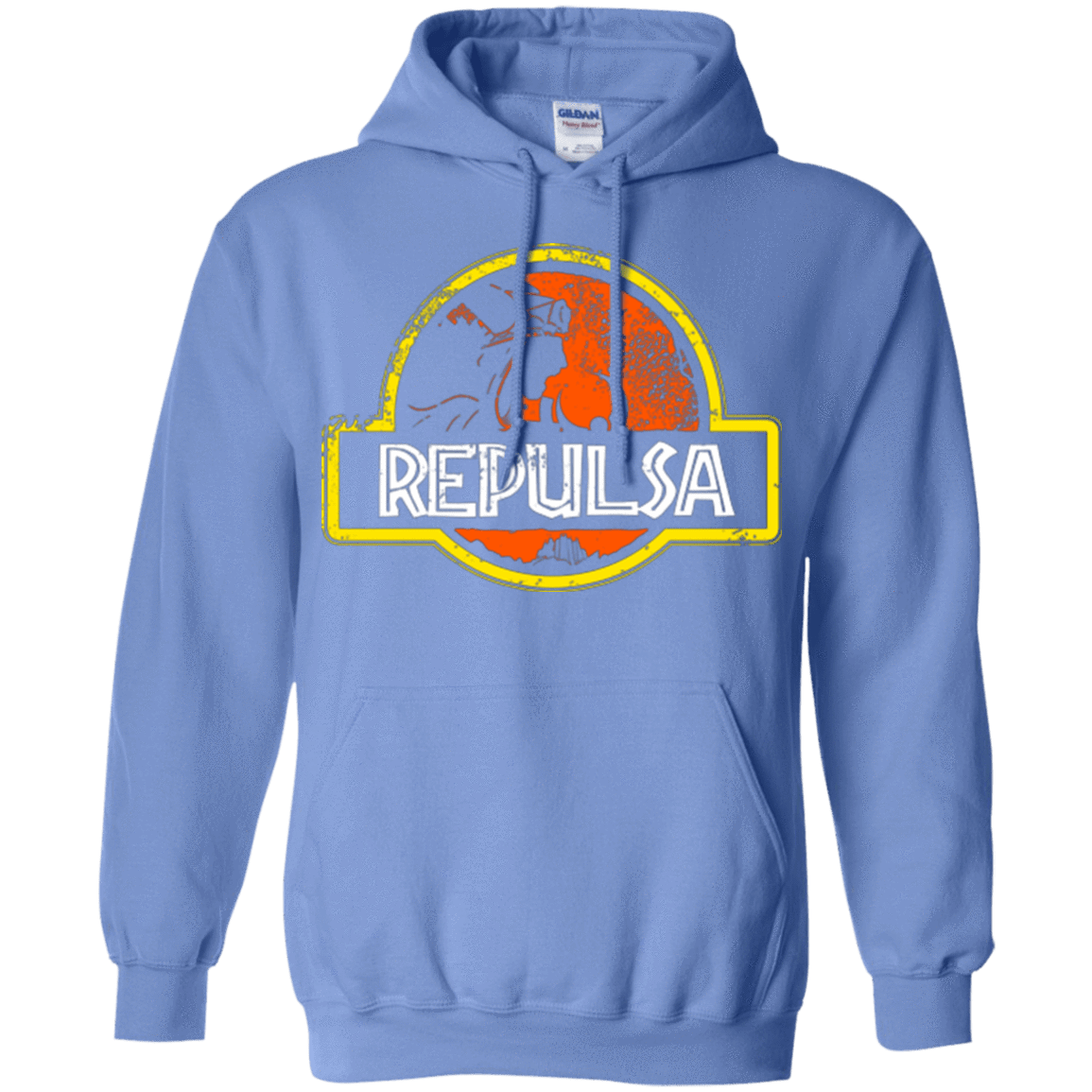 Sweatshirts Carolina Blue / Small Jurassic Power Evil Pullover Hoodie