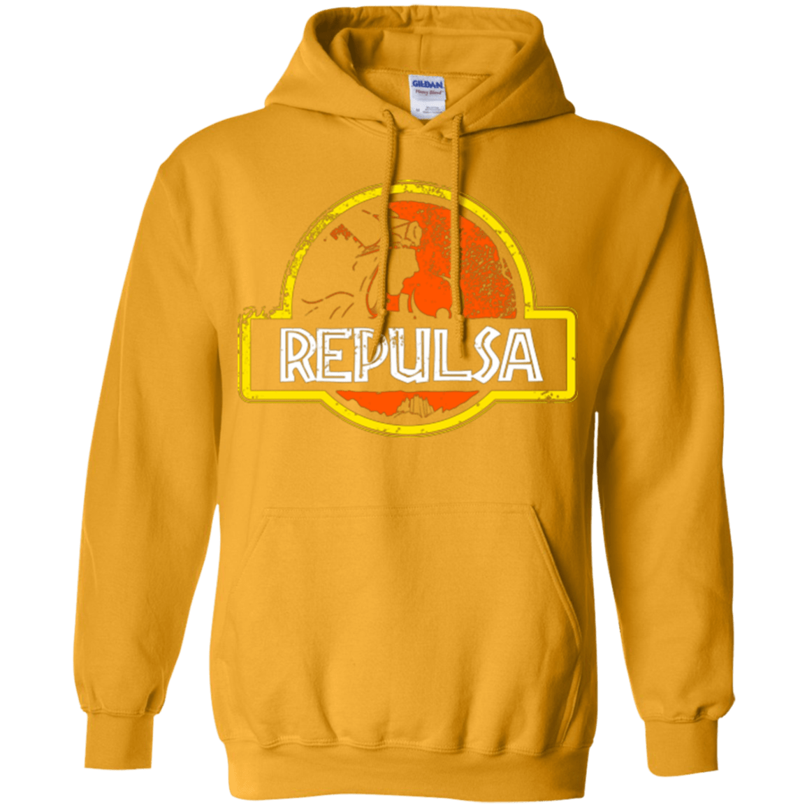 Sweatshirts Gold / Small Jurassic Power Evil Pullover Hoodie