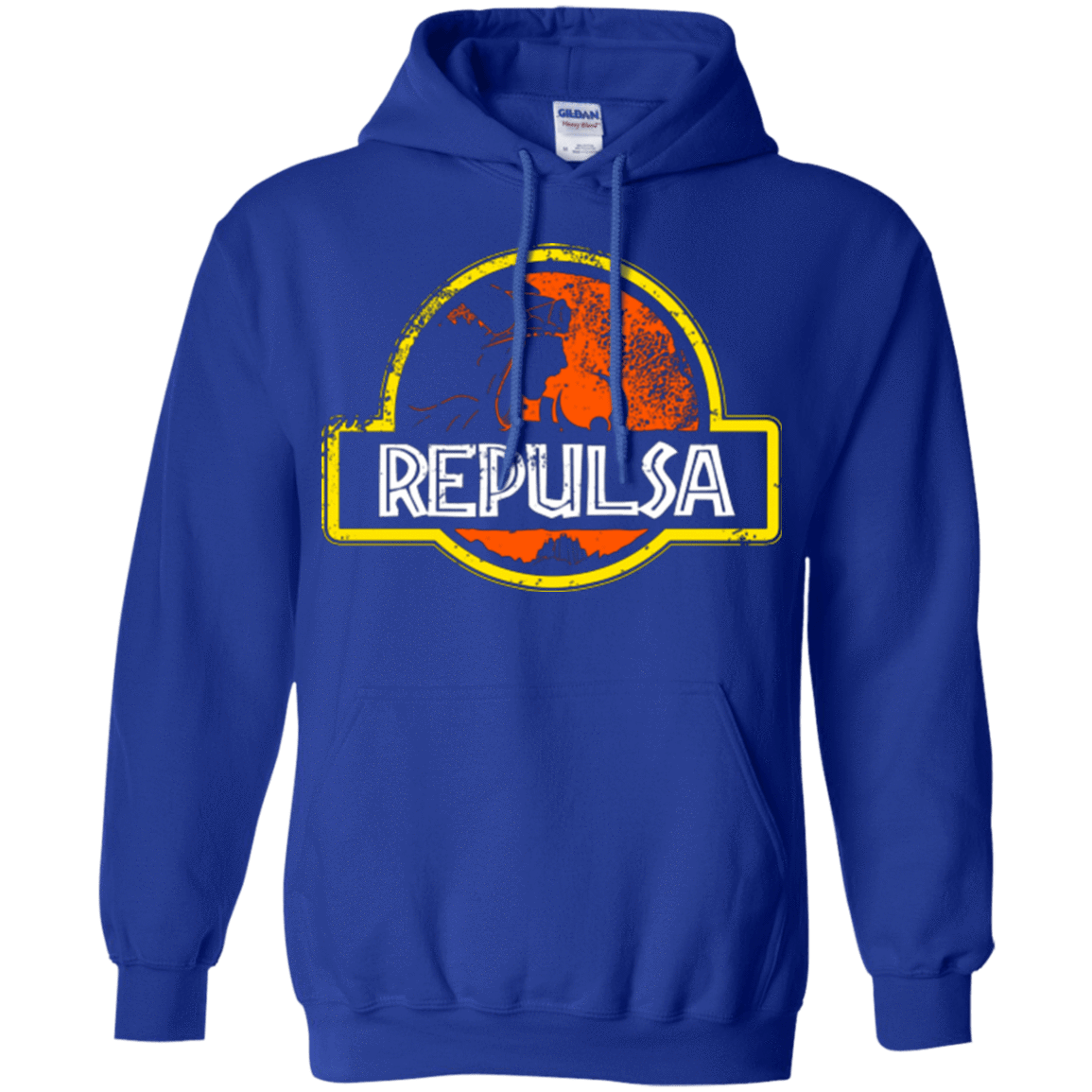 Sweatshirts Royal / Small Jurassic Power Evil Pullover Hoodie