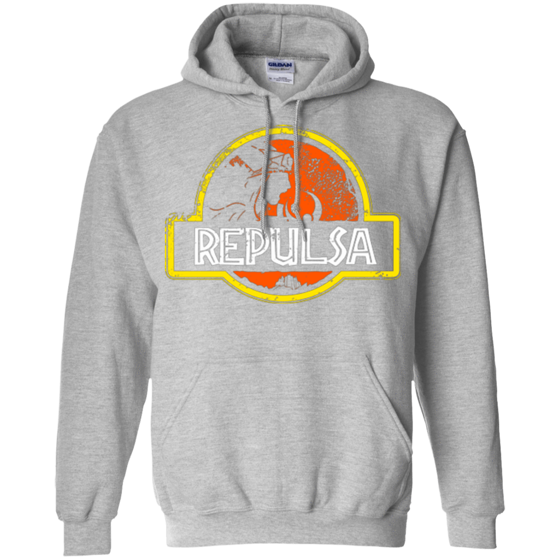 Sweatshirts Sport Grey / Small Jurassic Power Evil Pullover Hoodie