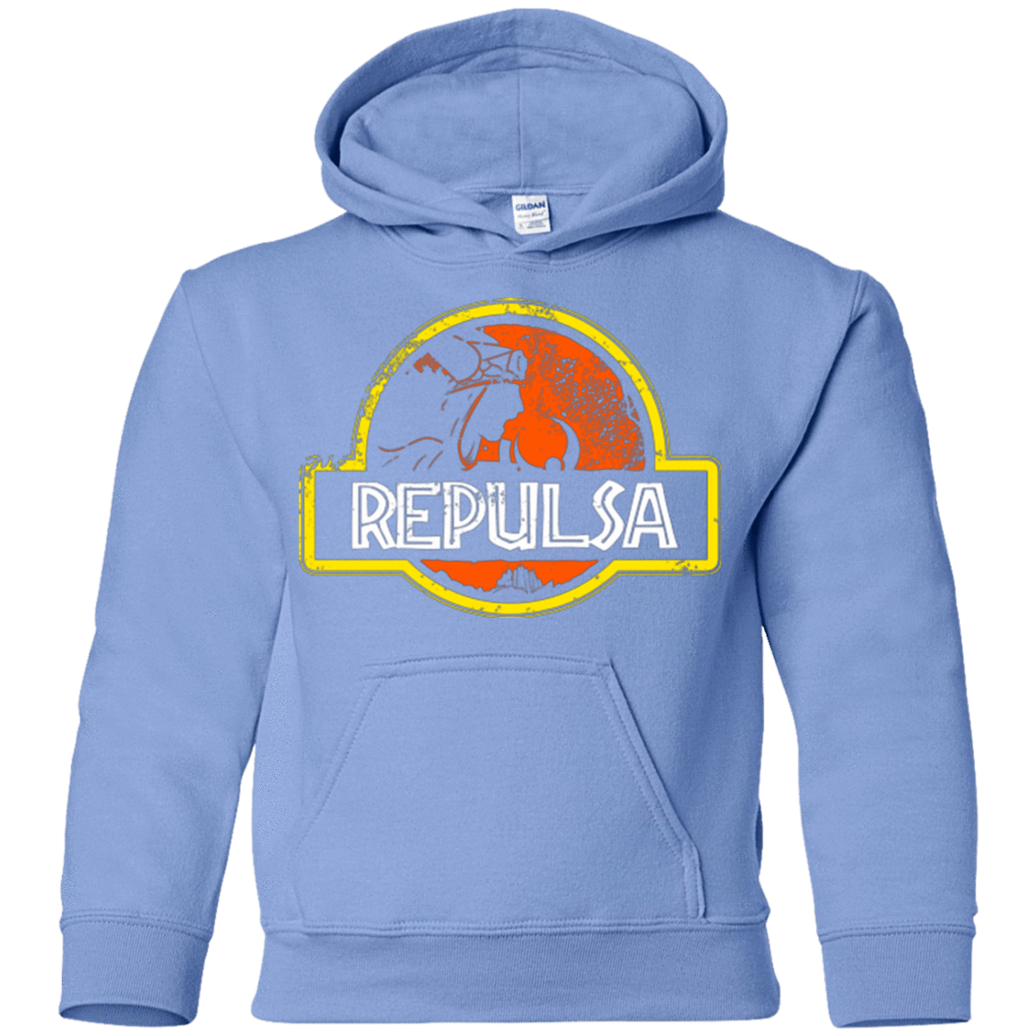 Sweatshirts Carolina Blue / YS Jurassic Power Evil Youth Hoodie
