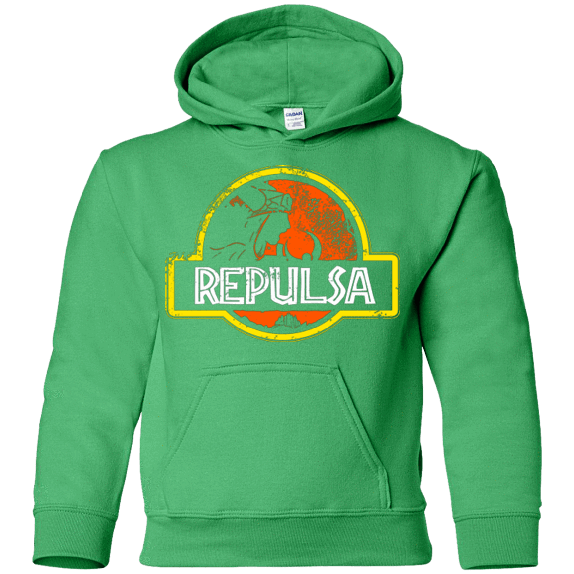 Sweatshirts Irish Green / YS Jurassic Power Evil Youth Hoodie